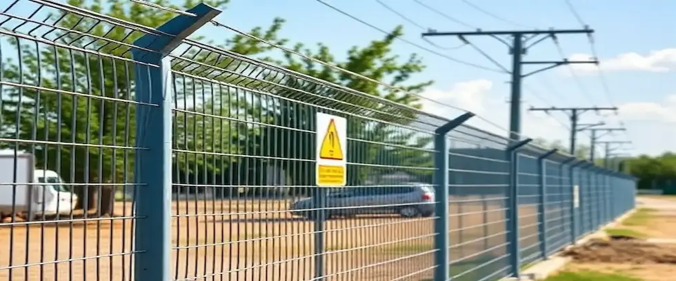 Malla ciclónica galvanizada